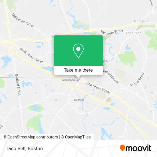 Taco Bell map