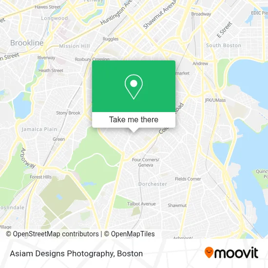 Asiam Designs Photography map