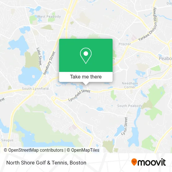 North Shore Golf & Tennis map