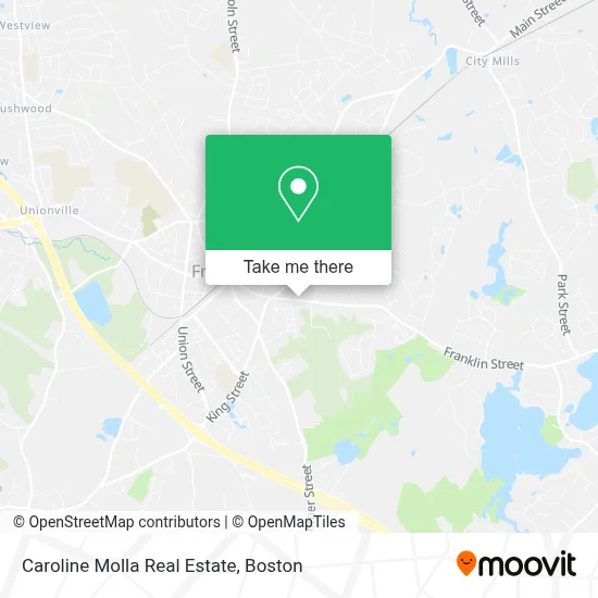 Caroline Molla Real Estate map