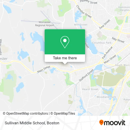Sullivan Middle School map
