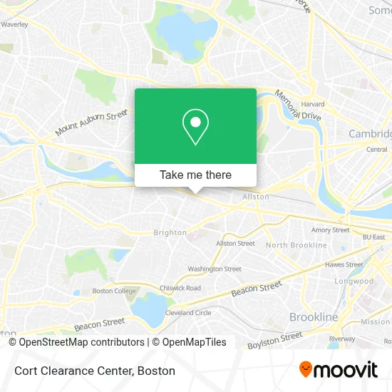 Cort Clearance Center map