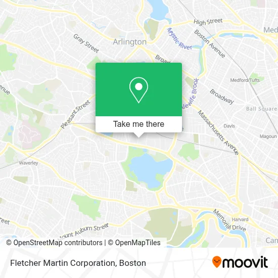 Fletcher Martin Corporation map