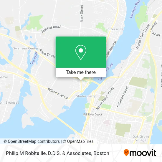 Philip M Robitaille, D.D.S. & Associates map