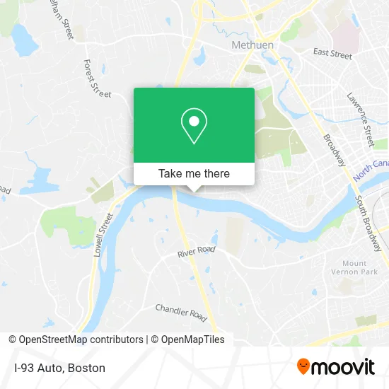 I-93 Auto map