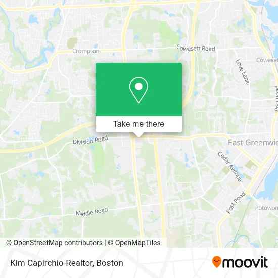 Kim Capirchio-Realtor map