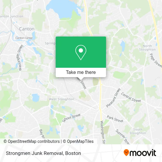 Strongmen Junk Removal map
