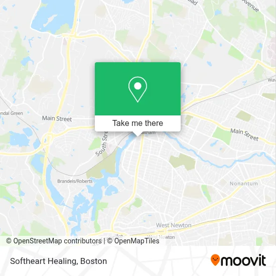 Softheart Healing map