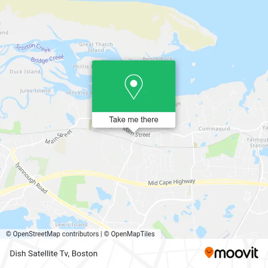 Dish Satellite Tv map