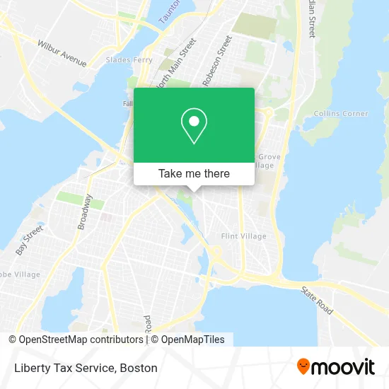 Liberty Tax Service map