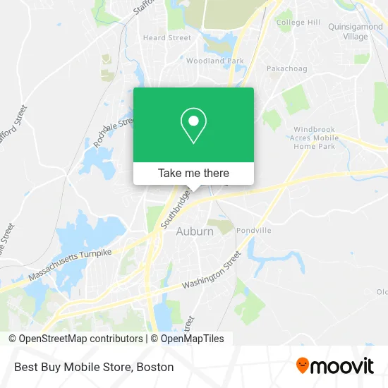 Best Buy Mobile Store map