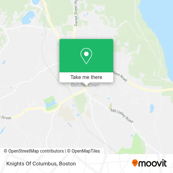 Knights Of Columbus map