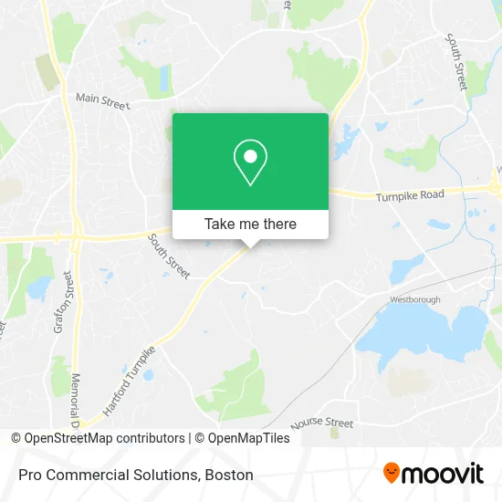 Pro Commercial Solutions map