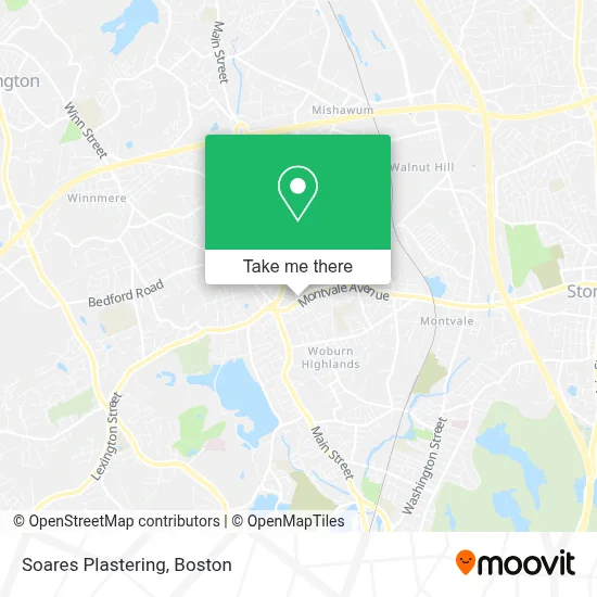 Soares Plastering map