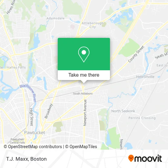 T.J. Maxx map