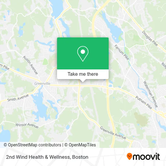 2nd Wind Health & Wellness map