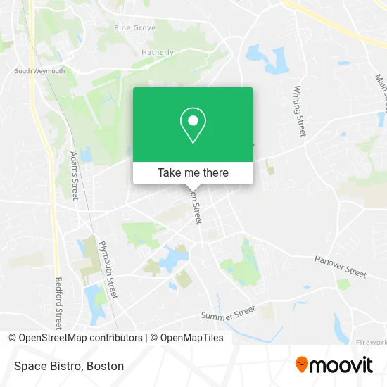 Space Bistro map