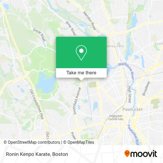 Ronin Kenpo Karate map