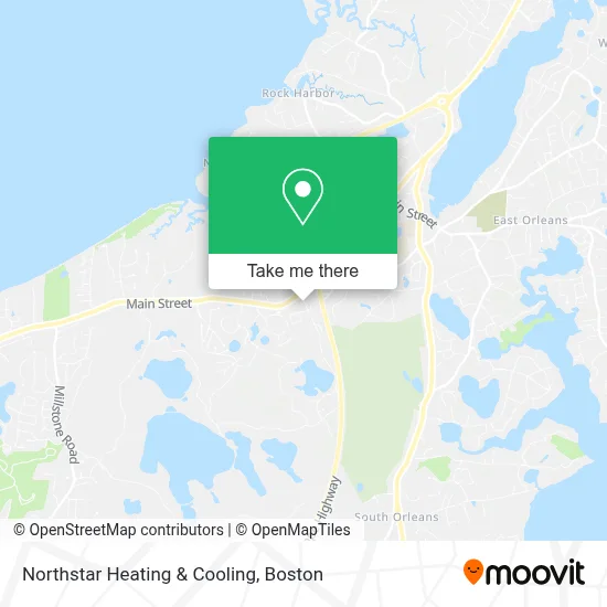 Northstar Heating & Cooling map