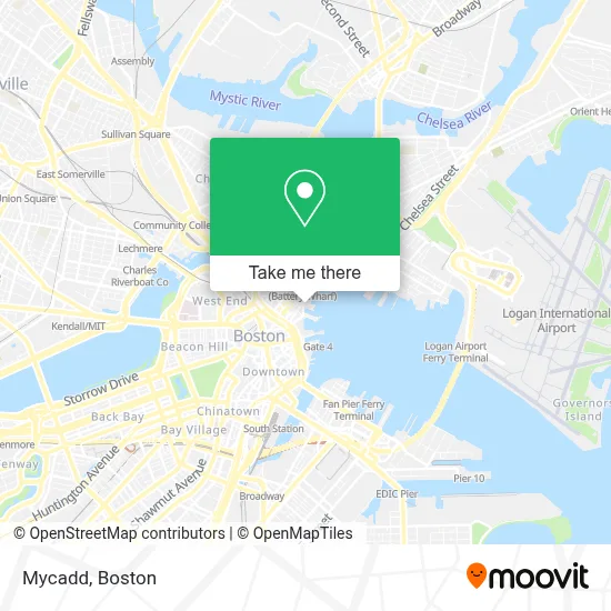 Mycadd map