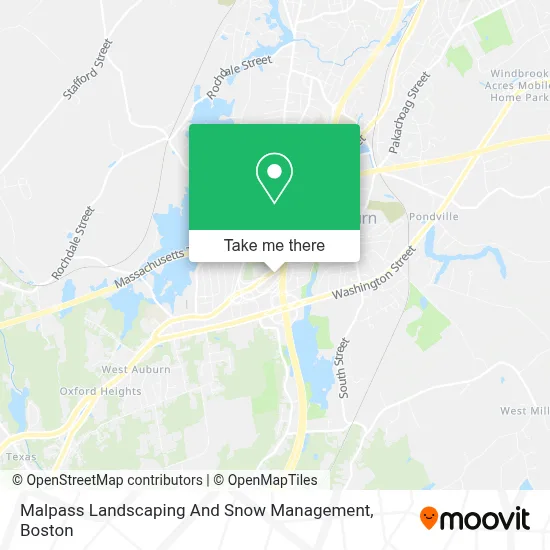 Malpass Landscaping And Snow Management map