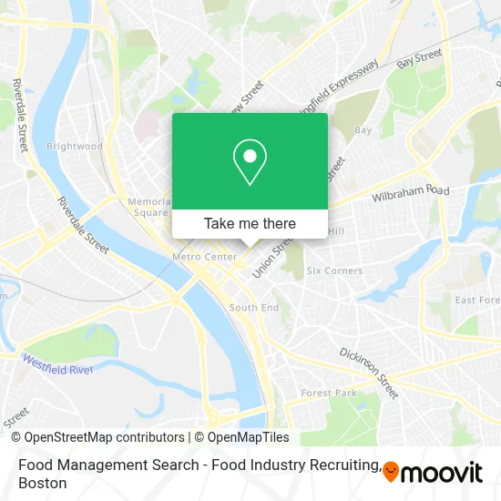 Food Management Search - Food Industry Recruiting map