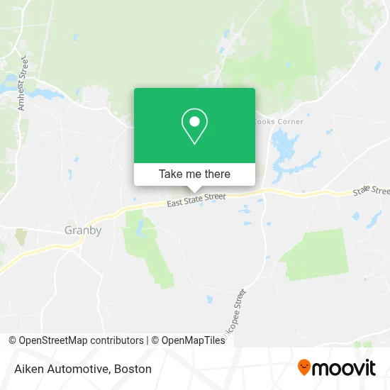 Aiken Automotive map