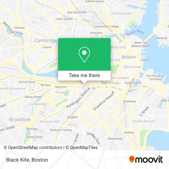 Black Kite map