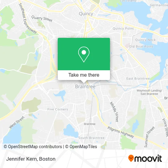 Jennifer Kern map