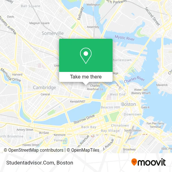 Studentadvisor.Com map