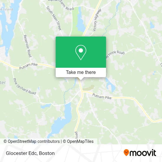Glocester Edc map