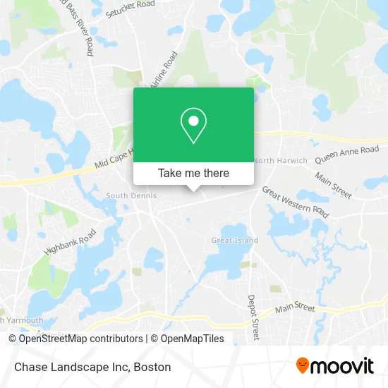 Chase Landscape Inc map
