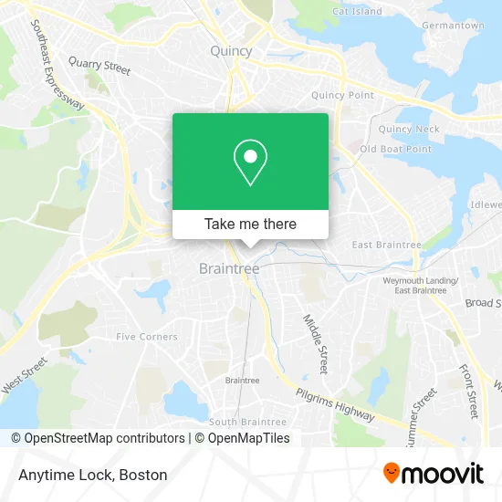 Anytime Lock map