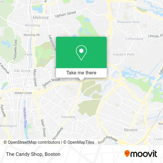 The Candy Shop map