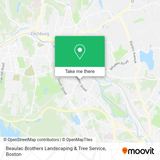 Beaulac Brothers Landscaping & Tree Service map