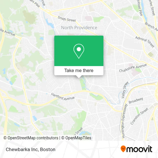 Chewbarka Inc map