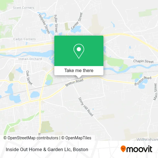 Inside Out Home & Garden Llc map