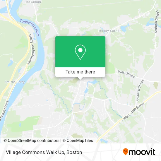 Village Commons Walk Up map