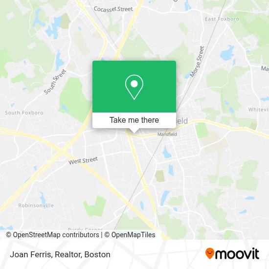 Joan Ferris, Realtor map