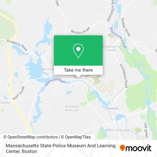 Massachusetts State Police Museum And Learning Center map