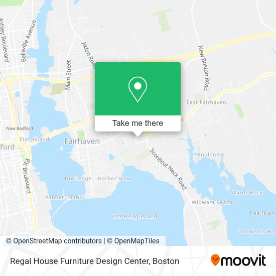 Regal House Furniture Design Center map