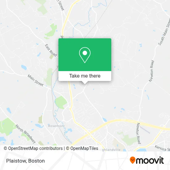 Plaistow map