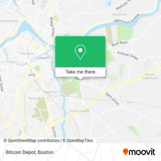 Bitcoin Depot map
