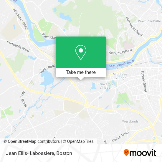 Jean Ellis- Labossiere map
