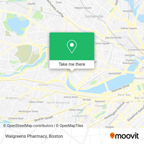 Walgreens Pharmacy map