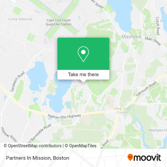 Partners In Mission map