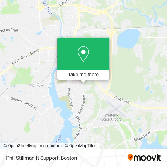 Phil Stillman It Support map