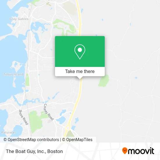 The Boat Guy, Inc. map