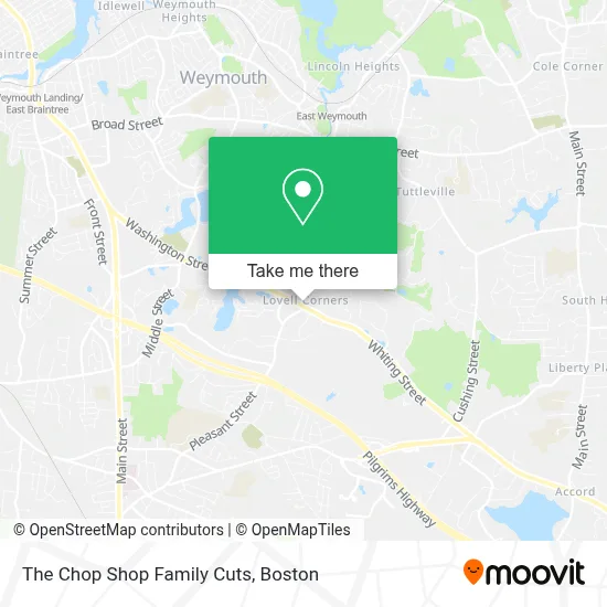The Chop Shop Family Cuts map