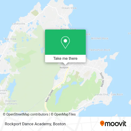 Rockport Dance Academy map